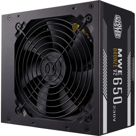 Блок питания Cooler Master ATX 650W MWE Bronze V3 Gen.5 80+ bronze 24pin APFC 120mm fan 6xSATA RTL