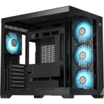 Корпус PcCooler C3T700 ARGB BK черный без БП ATX 8x120mm 5x140mm 2xUSB3.0 audio bott PSU