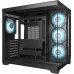 Корпус PcCooler C3T700 ARGB BK черный без БП ATX 8x120mm 5x140mm 2xUSB3.0 audio bott PSU