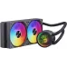 Система водяного охлаждения Bloody LC-10 ARGB Soc-AM5/AM4/1200/1700/1851 черный 4-pin 20-35dB Al+Cu 260W Ret (LC-10-ARGB240-BK)