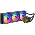 Система водяного охлаждения Bloody LC-11 ARGB Soc-AM5/AM4/1200/1700/1851 черный 4-pin 20-35dB Al+Cu 300W Ret (LC-11-ARGB360-BK)