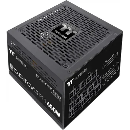 Блок питания Thermaltake ATX 650W Toughpower PF1 80+ platinum (20+4pin) APFC 140mm fan 9xSATA Cab Manag RTL