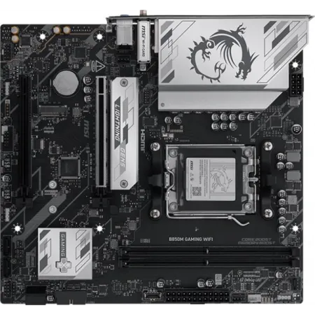 Материнская плата MSI B850M GAMING WIFI SocketAM5 AMD B850 2xDDR5 mATX AC`97 8ch(7.1) 2.5Gg RAID+HDMI+DP
