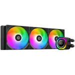 Система водяного охлаждения ID-Cooling FX360 TD ARGB Soc-AM5/AM4/1200/1700/1851 черный 4-pin 27.2dB Al+Cu LCD 350W Ret