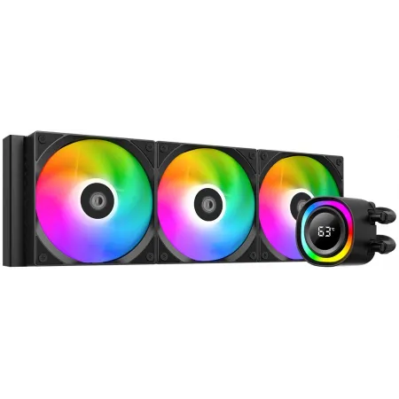 Система водяного охлаждения ID-Cooling FX360 TD ARGB Soc-AM5/AM4/1200/1700/1851 черный 4-pin 27.2dB Al+Cu LCD 350W Ret