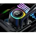 Система водяного охлаждения ID-Cooling FX360 TD ARGB Soc-AM5/AM4/1200/1700/1851 черный 4-pin 27.2dB Al+Cu LCD 350W Ret