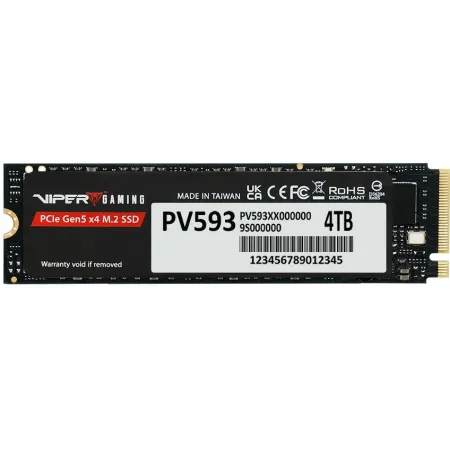 Накопитель SSD Patriot PCIe 5.0 x4 4TB PV593P4TBM28H Viper VP593 M.2 2280 Накопитель SSD Patriot PCIe 5.0 x4 4TB PV593P4TBM28H Viper VP593 M.2 2280
