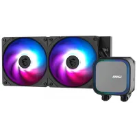Система водяного охлаждения MSI Mag Coreliquid A13 240 RGB Soc-AM5/AM4/1700/1851 черный 3-pin 31.3dB Al 280W Ret (306-7ZWCA12-L80) Система водяного охлаждения MSI Mag Coreliquid A13 240 RGB Soc-AM5/AM4/1700/1851 черный 3-pin 31.3dB Al 280W Ret (306-7ZWCA12-L80)