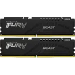 Память DDR5 2x32GB 5600MHz Kingston KF556C36BBE2K2-64 Fury Beast Black RTL Gaming PC5-44800 CL36 DIMM 288-pin 1.25В single rank с радиатором Ret Память DDR5 2x32GB 5600MHz Kingston KF556C36BBE2K2-64 Fury Beast Black RTL Gaming PC5-44800 CL36 DIMM 288-pin 1.25В single rank с радиатором Ret