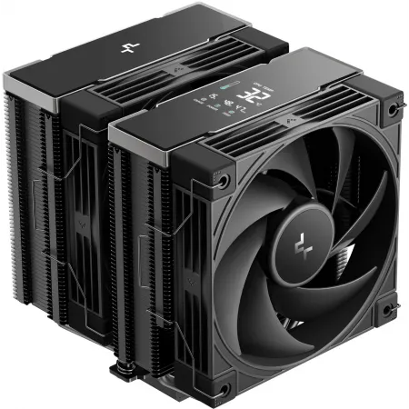 Устройство охлаждения(кулер) Deepcool AK620 G2 Digital NYX Soc-AM5/AM4/1151/1200/2066/1700 черный 4-pin 28.87dB Al+Cu LCD 300W 1386gr Ret (R-AK620G2-BKNNMN-GJD-1)