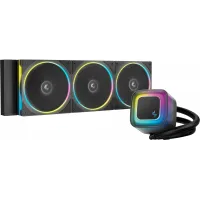 Система водяного охлаждения Deepcool LE360 PRO ARGB Soc-AM5/AM4/1200/1700/1851 черный 4-pin 19-33dB Al 300W 1817gr Ret (R-LE360PRO-BKAMMC-G-1) Система водяного охлаждения Deepcool LE360 PRO ARGB Soc-AM5/AM4/1200/1700/1851 черный 4-pin 19-33dB Al 300W 1817gr Ret (R-LE360PRO-BKAMMC-G-1)
