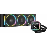 Система водяного охлаждения Deepcool LQ360 Ultra ARGB Soc-AM5/AM4/1200/1700/1851 черный 4-pin 32dB Al LCD 350W 1900gr Ret (R-LQ360-BKASMC-G-1) Система водяного охлаждения Deepcool LQ360 Ultra ARGB Soc-AM5/AM4/1200/1700/1851 черный 4-pin 32dB Al LCD 350W 1900gr Ret (R-LQ360-BKASMC-G-1)