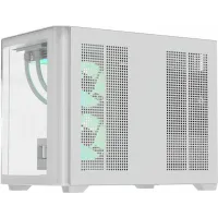 Корпус Formula Crystal U2M Floe белый без БП mATX 9x120mm 1xUSB3.1 audio bott PSU