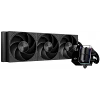 Система водяного охлаждения PcCooler DS360 Pro Digital Soc-AM5/AM4/1200/1700/1851 черный 4-pin Al LCD 310W Ret (D7-S360WBKN-GL)