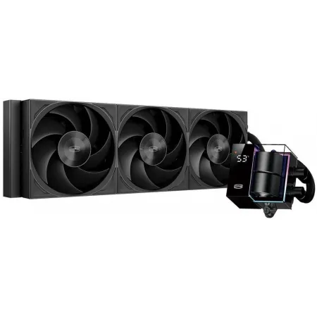 Система водяного охлаждения PcCooler DS360 Pro Digital Soc-AM5/AM4/1200/1700/1851 черный 4-pin Al LCD 310W Ret (D7-S360WBKN-GL) Система водяного охлаждения PcCooler DS360 Pro Digital Soc-AM5/AM4/1200/1700/1851 черный 4-pin Al LCD 310W Ret (D7-S360WBKN-GL)