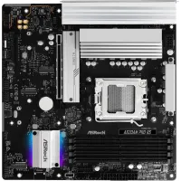Материнская плата Asrock A620AM Pro RS Socket AM5 AMD A620A 4xDDR5 mATX AC`97 8ch(7.1) 2.5Gg RAID+HDMI+DP Материнская плата Asrock A620AM Pro RS Socket AM5 AMD A620A 4xDDR5 mATX AC`97 8ch(7.1) 2.5Gg RAID+HDMI+DP