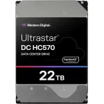 Жесткий диск WD SATA-III 22TB 0F48159 WUH722222ALE604 Server Ultrastar DC HC570 512E (7200rpm) 512Mb 3.5"