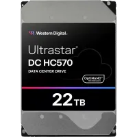 Жесткий диск WD SATA-III 22TB 0F48159 WUH722222ALE604 Server Ultrastar DC HC570 512E (7200rpm) 512Mb 3.5" Жесткий диск WD SATA-III 22TB 0F48159 WUH722222ALE604 Server Ultrastar DC HC570 512E (7200rpm) 512Mb 3.5"