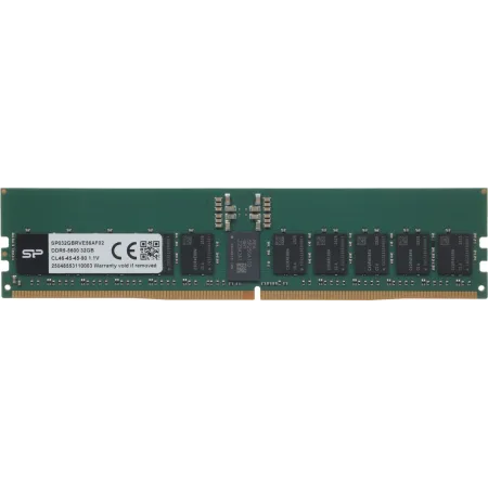 Память DDR5 Silicon Power SP032GBRVE56AF02 32Gb DIMM ECC Reg PC4-25600 CL46 5600MHz Память DDR5 Silicon Power SP032GBRVE56AF02 32Gb DIMM ECC Reg PC4-25600 CL46 5600MHz