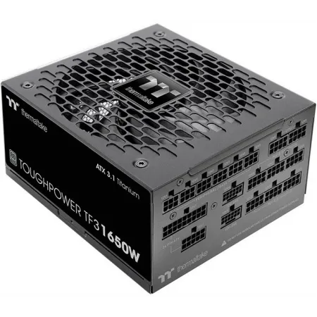 Блок питания Thermaltake ATX 1650W Toughpower TF3 Gen.5 80+ titanium (20+4pin) APFC 140mm fan color LED 16xSATA Cab Manag RTL
