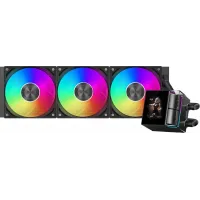 Система водяного охлаждения PcCooler DS360 Display ARGB Soc-AM5/AM4/1200/1700/1851 черный 4-pin 39.8dB Al LCD 310W Ret (DS360-BKAWXY-GL) Система водяного охлаждения PcCooler DS360 Display ARGB Soc-AM5/AM4/1200/1700/1851 черный 4-pin 39.8dB Al LCD 310W Ret (DS360-BKAWXY-GL)