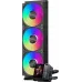 Система водяного охлаждения PcCooler DS360 Display ARGB Soc-AM5/AM4/1200/1700/1851 черный 4-pin 39.8dB Al LCD 310W Ret (DS360-BKAWXY-GL)