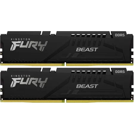 Память DDR5 2x64GB 5600MHz Kingston KF556C40BBK2-128 Fury Beast Black Expo RTL PC5-44800 CL40 DIMM 288-pin 1.25В single rank Ret
