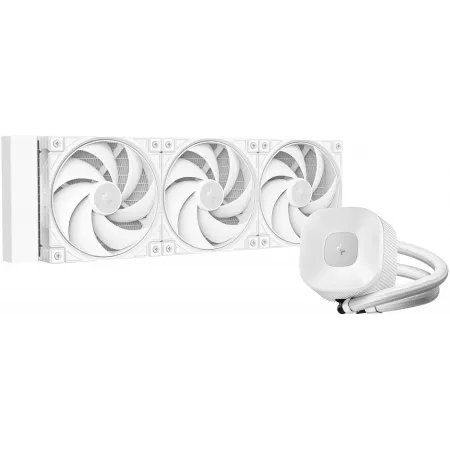 Система водяного охлаждения Deepcool LE360 V2 Pure Soc-AM5/AM4/1200/1700/1851 белый 4-pin 19-31.6dB Al 250W 1554gr Ret (R-LE360PURE-WHLNMD-G-1)