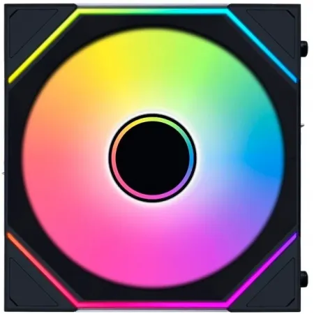 Вентилятор для корпуса Lian-Li Uni Fan SL-INF Wireless 120 Reverse ARGB 120х122.1x28 черный 4-pin 32.2дБ (G99.12RSLIN1W1B.R0) Ret