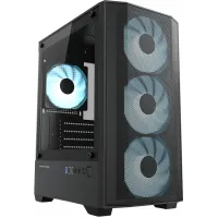Корпус Accord ACC-195M черный без БП mATX 8x120mm 2xUSB2.0 1xUSB3.0 audio bott PSU