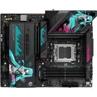 Материнская плата Asus ROG STRIX X870E-H GAMING MIKU Socket AM5 AMD X870E 4xDDR5 ATX AC`97 8ch(7.1) 5Gigabit RAID+HDMI Материнская плата Asus ROG STRIX X870E-H GAMING MIKU Socket AM5 AMD X870E 4xDDR5 ATX AC`97 8ch(7.1) 5Gigabit RAID+HDMI