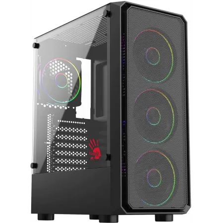 Корпус Bloody CC-126 черный без БП ATX 8x120mm 2xUSB2.0 1xUSB3.0 audio bott PSU
