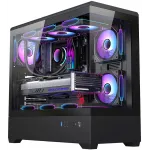 Корпус Bloody CC-128 черный без БП E-ATX 9x120mm 2xUSB2.0 1xUSB3.0 audio bott PSU