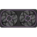 Вентилятор для корпуса Formula Air Fusion 2 ARGB 240х120x28 черный 4-pin (AIR FUSION 2 BK) Ret