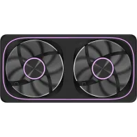 Вентилятор для корпуса Formula Air Fusion 2 Reverse ARGB 240х120x28 черный 4-pin (AIR FUSION 2 BK REVERSE) Ret