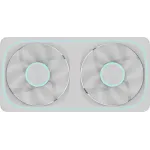 Вентилятор для корпуса Formula Air Fusion 2 Reverse ARGB 240х120x28 белый 4-pin (AIR FUSION 2 WH REVERSE) Ret