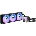 Система водяного охлаждения Formula Ice Jet Vision 360 ARGB Soc-AM5/AM4/1200/2066/1700/1851 черный 4-pin 1-27dB Al+Cu LCD 315W Ret (ICE JET VISION 360 BK)