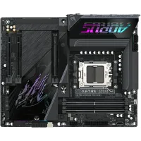 Материнская плата Gigabyte X870E AORUS PRO X3D Socket AM5 AMD X870E 4xDDR5 ATX AC`97 8ch(7.1) 5Gigabit RAID+HDMI Материнская плата Gigabyte X870E AORUS PRO X3D Socket AM5 AMD X870E 4xDDR5 ATX AC`97 8ch(7.1) 5Gigabit RAID+HDMI