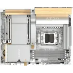 Материнская плата Gigabyte X870E AERO X3D WOOD Socket AM5 AMD X870E 4xDDR5 ATX AC`97 8ch(7.1) 2x5Gg RAID+HDMI