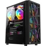 Корпус Formula Mana AR V2 черный без БП ATX 4x120mm 2xUSB2.0 1xUSB3.0 audio bott PSU