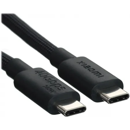 Кабель Xiaomi BHR087BGL USB Type-C (m)-USB Type-C (m) 1м черный