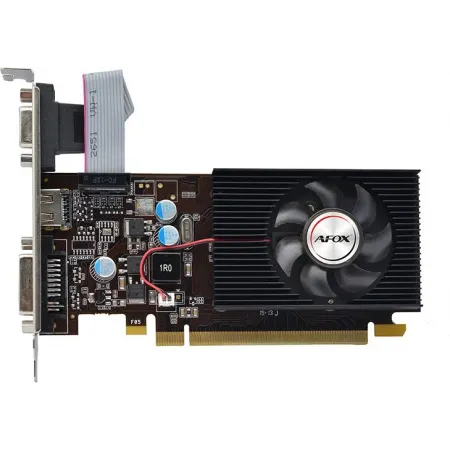 Видеокарта Afox PCI-E 2.0 AF210-1024D3L4-V2 NVIDIA G210 1Gb 64bit DDR3 520/1600 DVIx1 HDMIx1 CRTx1 HDCP Ret low profile