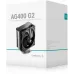 Устройство охлаждения(кулер) Deepcool AG400 G2 Soc-AM5/AM4/1200/1700/1851 серебристый/черный 4-pin 18-31.6dB Al+Cu 220W 614gr Ret (R-AG400-BKNPMG2-G)