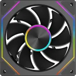 Вентилятор для корпуса PcCooler FG120R Reverse ARGB 120х120x25 черный 4-pin 28.4дБ (FG120R ARGB BK)