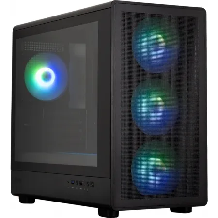 Корпус Zalman M5 черный без БП mATX 8x120mm 2x140mm 1xUSB2.0 1xUSB3.0 audio bott PSU