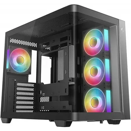 Корпус Deepcool CG530U 4F черный без БП ATX 6x120mm 4x140mm 2xUSB3.0 audio bott PSU Корпус Deepcool CG530U 4F черный без БП ATX 6x120mm 4x140mm 2xUSB3.0 audio bott PSU