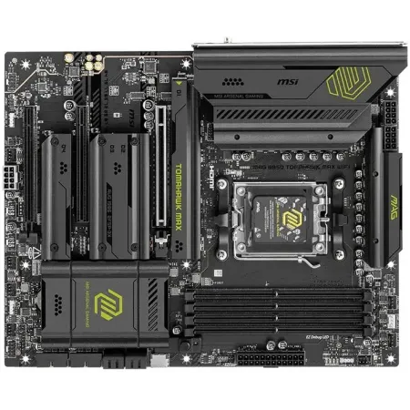 Материнская плата MSI MAG B850 TOMAHAWK WIFI Socket AM5 AMD B850 4xDDR5 ATX AC`97 8ch(7.1) 5Gigabit RAID+HDMI Материнская плата MSI MAG B850 TOMAHAWK WIFI Socket AM5 AMD B850 4xDDR5 ATX AC`97 8ch(7.1) 5Gigabit RAID+HDMI