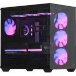 Корпус Formula Crystal Z2 Plus AR V2 черный без БП E-ATX 6x120mm 3x140mm 1xUSB2.0 1xUSB3.0 audio bott PSU