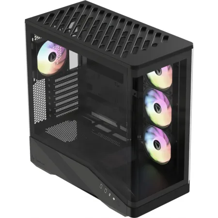 Корпус Formula Crystal U9 PA черный без БП ATX 9x120mm 3x140mm 2xUSB3.0 audio bott PSU