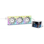 Система водяного охлаждения Thermaltake MAGCurve 360 Ultra Snow ARGB Soc-AM5/AM4/1200/1700/1851 белый 4-pin 32.8-35.1dB Al LCD Ret (CL-W454- PL12SW-A)